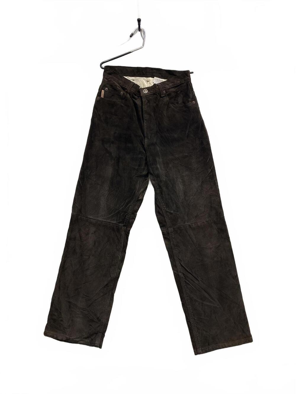 Vintage Washable Skotts Women's Brown Suede Leather Pants Size 8 or 29x30 Canada